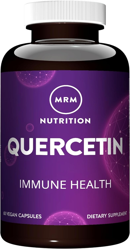MRM 영양 Quercetin| 면역 + 심혈관 건강 | 서빙 당 500mg | QU995: Worldâ€TM Purest quercetinâ "¢ | 항산화 상태 | 60 서빙