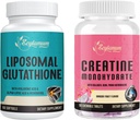 Liposomal 글루타티온 1 팩 & 크레아틴 Monohydrate 1 팩