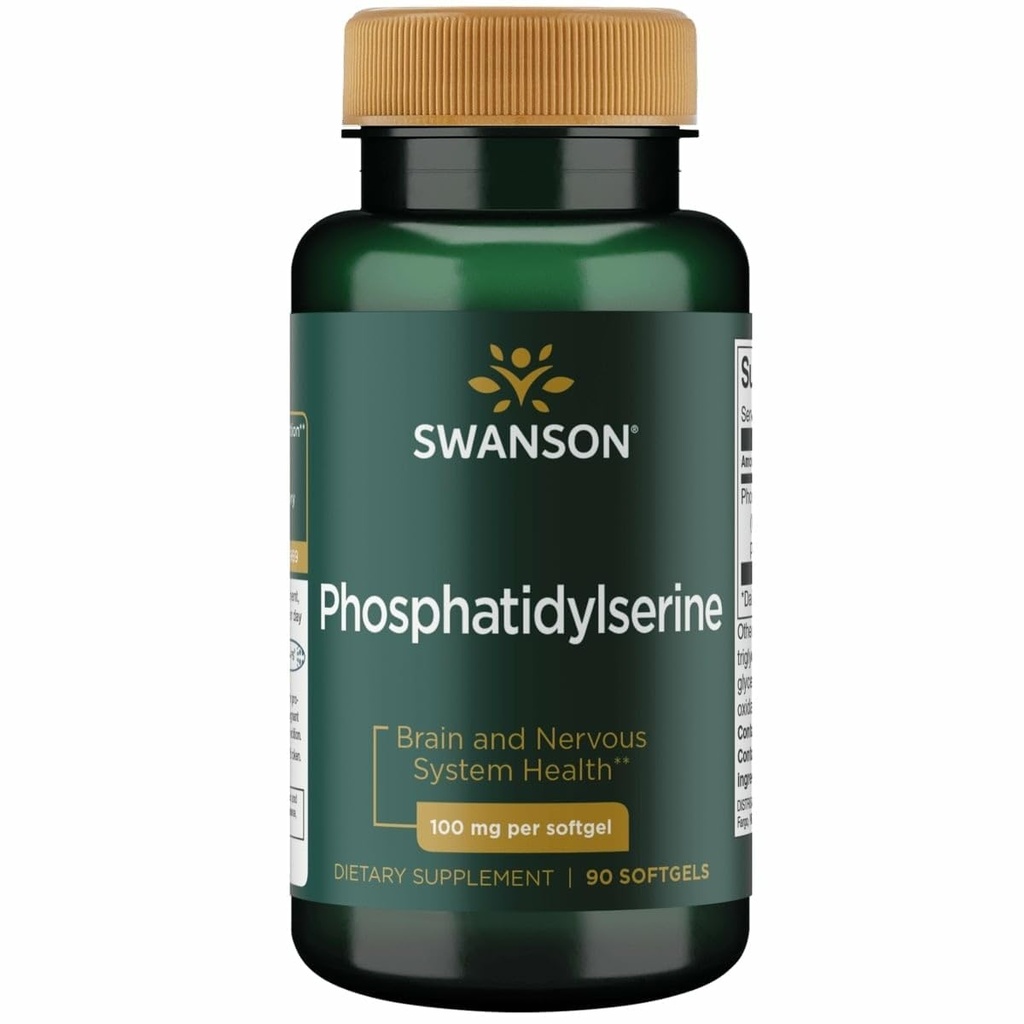 Swanson Phosphatidylserine 100 밀리그램 90 Sgels