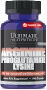 남성 & 여성을위한 궁극적 인 영양 L 아르기닌 보충제 - Aginine, Pyroglutamate 및 Lysine과 쌓인 아미노산 복합체 - GH, Nitric 산화물 생산 및 Optimal Blood Flow - 100 캡슐 지원