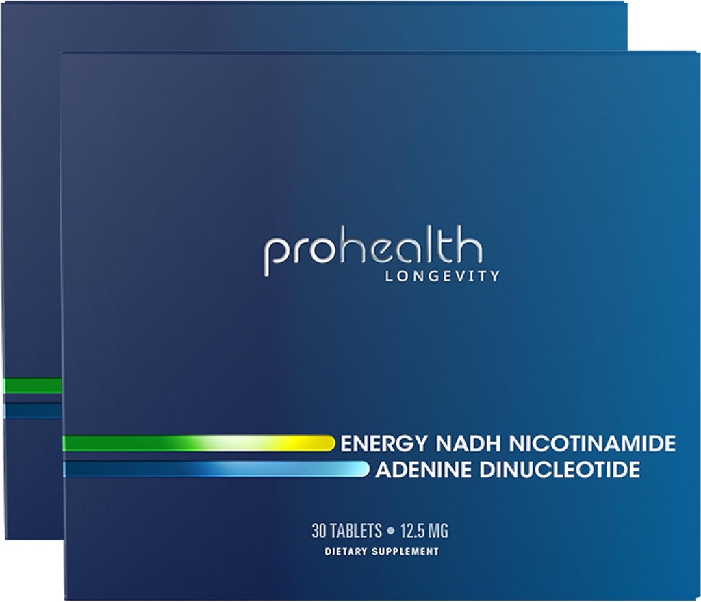 ProHealth 에너지 NADH Nicotinamide Adenine Dinucleotide (30 정제, 12.5 mg) (2 팩)