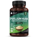 Psyllium Husk 캡슐은 Probiotics 파이버 보충 높은 흡수력은 Plantago Ovata Seeds, Ispaghula Husk, Gluten-Free에서 Gut 및 Digestive 건강에 기여
