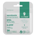세로토닌 보충제 (30) | 1일 세로토닌 계류 지원 | Griffonia Seed Extract의 정제 당 5HTP 100mg | 천연 세로토닌 부스터 | 1개월 공급