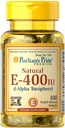Puritan의 Pride 비타민 E 268 mg 혼합 Tocopherols Pride®, 400 IU /, 100 조사에 의한 자연 면역 지원
