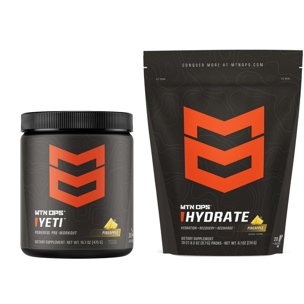 MTN OPS Yeti 파인애플 + Hydrate 파인애플 뭉치