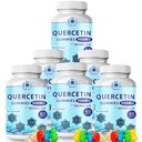 Quercetin Gummies - Bromelain 비타민 C + 아연 비타민 D3를 가진 Quercetin - Chewable Quercetin 900mg 보충교재 - 아이와 성인 (6)를 위한 Quercetin