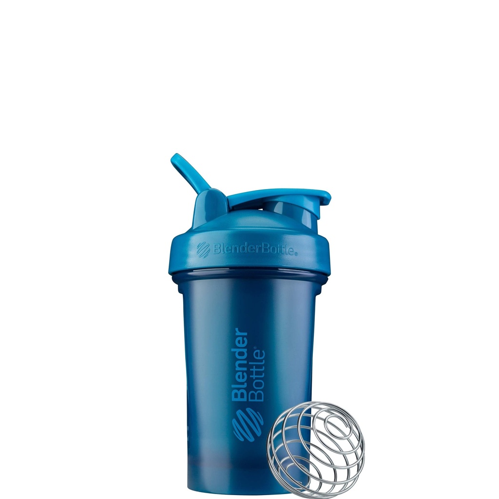 BlenderBottle Classic V2 Shaker Bottle Perfect for Protein Shakes and Pre Workout, 20-Ounce, 오션 블루