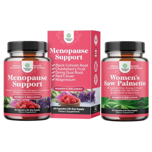 밤 땀, 핫 플래시 & 동 Quai, Chaste Berry & Black Cohosh 뿌리와 함께 무드 스윙을 위한 Menopause 보충교재의 뭉치는 여자 500mg DHT 차단제를위한 Palmetto를 보았습니다 Maca 뿌리 & Biotin
