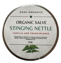 DASH ORGANICS 유기 스팅 Nettle Salve | 바닐라 & 프랭크 냄새 | 2oz Herbal Balm