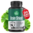 뇌 부스터 Nootropics - Ginkgo Biloba, 알파 GPC 및 Bacopa Monnieri, 비타민 B12, B3 - 지원 초점, 기억 및 명확성, 에너지 및 스트레스 완화. (1)