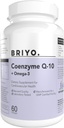 CoenzymeQ10 + Omega 3-150 mg Omega 3 + 심장 건강을 위한 Lycopene와 Selenium를 가진 100 mg Omega 3, 세포 에너지, 산화 방지제 지원