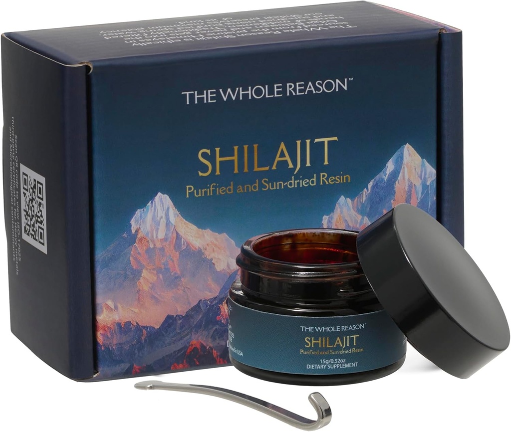 순수한 정통 Himalayan Shilajit 수지 - 남자와 여자를 위한 Trace 무기물, 에너지, 활력 및 Immunity를 위한 자연적인 Fulvic 산, 15g를 가진 높은 힘 금 급료 Shilajit 보충교재