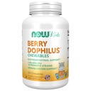 지금 식품 보충제, BerryDophilusTM 2 억, 10 Probiotic Strains, Xylitol Sweetened, Strain Verified, 120 Chewables, 포장은 다를 수 있습니다