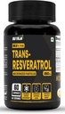 Trans Resveratrol 250MG 캡슐 - 99.5% 순수한 Micronized 및 높게 생물 사용 가능한 보충교재 | 느린 노후화, 입증된 강력한 반대로 산화 | 개량 Metabolism & 심장 건강 (120의 캡슐)