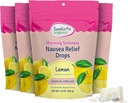 Sweetie Pie Organics 임신 Nausea Relief Drops, Soothe First Trimester Morning Sickness, 레몬 맛, 30 카운트, 4 팩