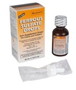 Ferrous Drops Iron Supplement Peppermint 풍미 Enfamil Fer-in-Sol Iron Supplement Drops for Infant, 유아 및 어린이 측정 Dropper 포함 50 병 팩 당 2 ml