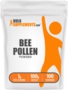 BulkSupplements.com 꿀벌 꽃 분말 - Superfood 보충교재, 꿀벌 꽃 보충, 면역 지원 - 글루텐 무료, 1g 서빙 당, 100g (3.5 oz) (팩 1)