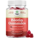 모발 성장을 위한 자연적인 Biotin Gummies - Biotin Vitamins Hair Skin and Nails Gummies for Women and Men - 성장 비타민 여성 Pantothenic 산