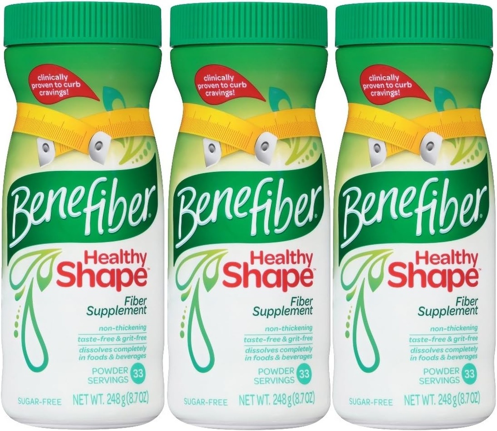 Benefiber 건강한 모양 3 크기 33ds Benefiber 건강한 모양 33 복용량