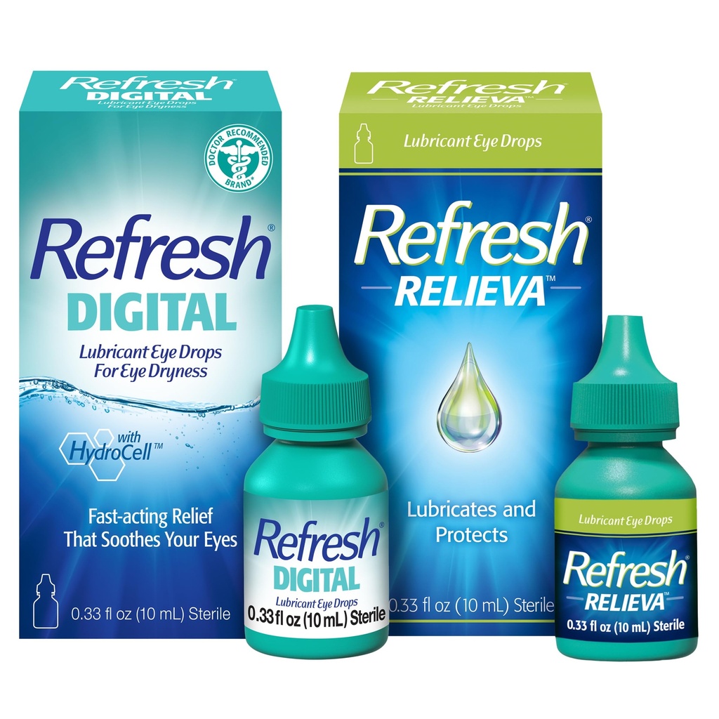 Relieva 윤활유 Eye Drops (0.33 Fl Oz) 디지털 윤활유 Eye Drops (0.33 Fl Oz)