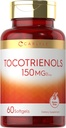 Carlyle Tocotrienols 보충교재 | 150mg | 60 Softgels | Non-GMO 및 글루텐 Free Complex