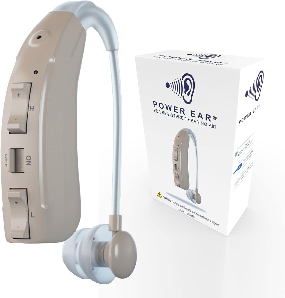 Cleanzone의 Digital Hearing Aids, 충전식 보청기 특허 기술, 고음 및 저음 소리를 조정, 수석 보조 보청기