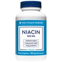비타민 Shoppe Niacin - 콜레스테롤 지원 - 500 MG (100 야채 캡슐)
