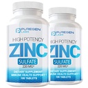 Puregen Labs 아연 황산염 220 mg 규정식 보충교재 정제 - 100 개 (포장 2)