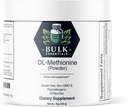 DL-Methionine 분말 - Methionine 보충교재 - 아미노산 보충교재 - 콜린 보충교재 - 서빙 당 1000mg - 100g