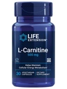 생활 연장 L 카르니틴 – 500 mg, 에너지 보충, 기억 보충교재 – 자유로운 모양 아미노산, 니트로 산화물 지원, 건강한 혈압 – 글루텐 자유로운, 비 GMO, 채식 – 30의 캡슐
