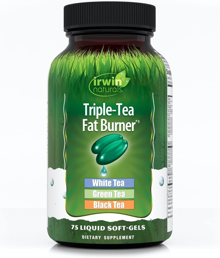 Irwin Naturals Triple Tea Fat 버너, 75 액체 Softgels