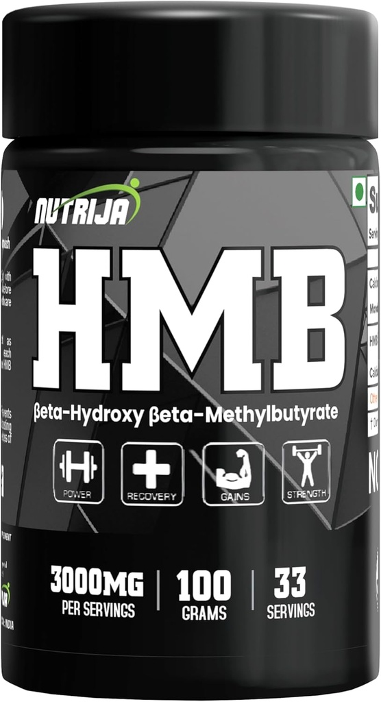 HMB 분말 (Beta-Hydroxy Beta-Methylbutyrate) 100 그램 - 순수한 HMB