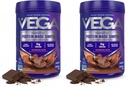 Vega Protein Made Simple, Dark Chocolate - Stevia Free Vegan Protein Powder, Plant Based, Healthy, Gluten Free, 여성 및 남성용 완두 단백질, 9.6 oz (포장 월병) (포장 2)