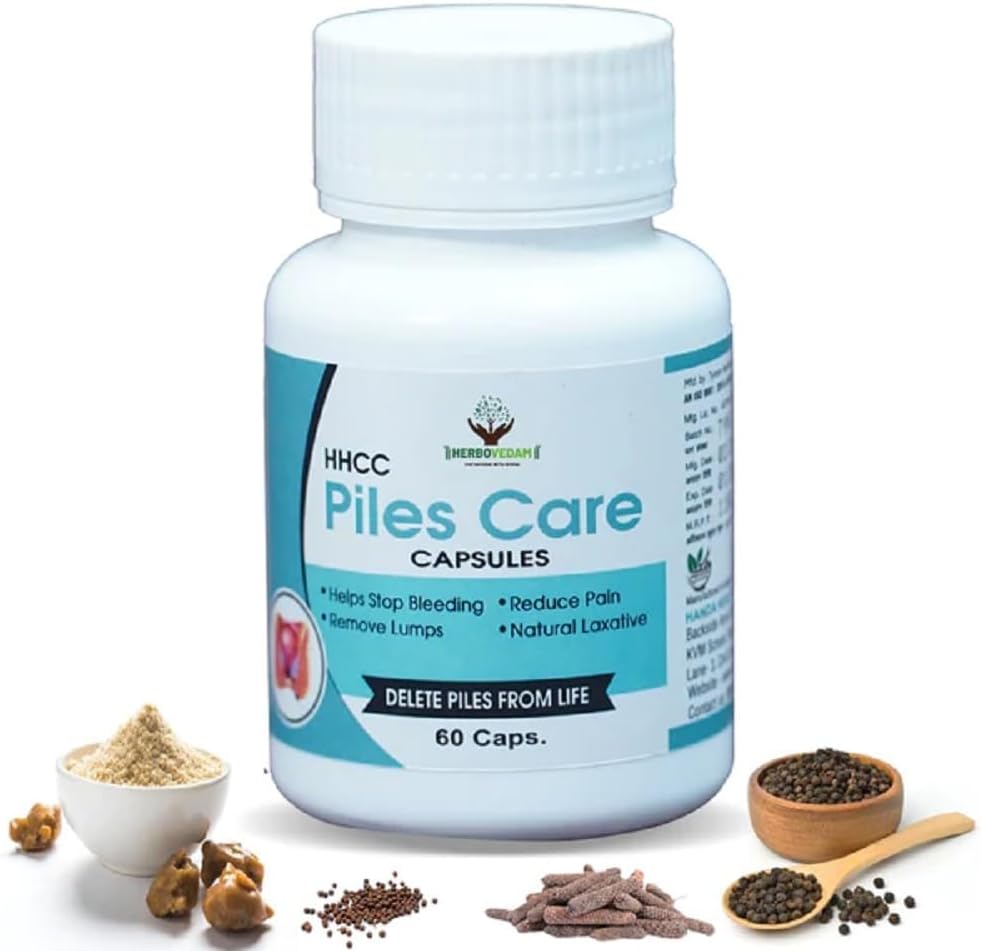 HERBOVEDAM Ayurvedic 더미 치료는 고통을 감소시키고 Lumps 캡슐을 제거합니다