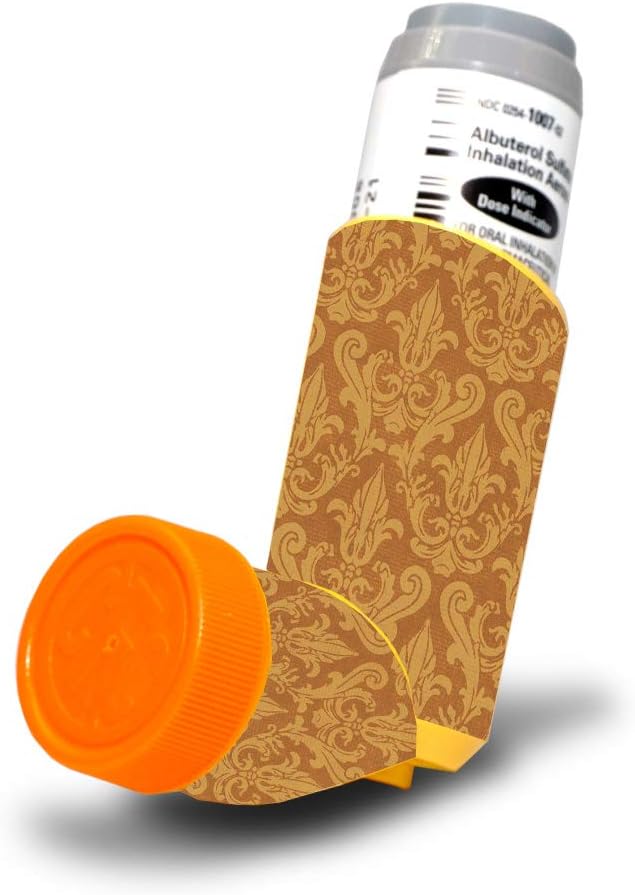 Proventil HFA Asthma Inhaler에 대한 MightySkins 스킨 - 골든 버블 | 방어, 내구성, 독특한 비닐 결정 랩 커버 | 적용, 제거 및 변경 스타일이 용이 | 미국