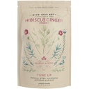 Harney & Sons 유기 Hibiscus Ginger Tune-Up Wellness Blend, Eucalyptus, Echinacea 및 Mint, 5 oz 가방