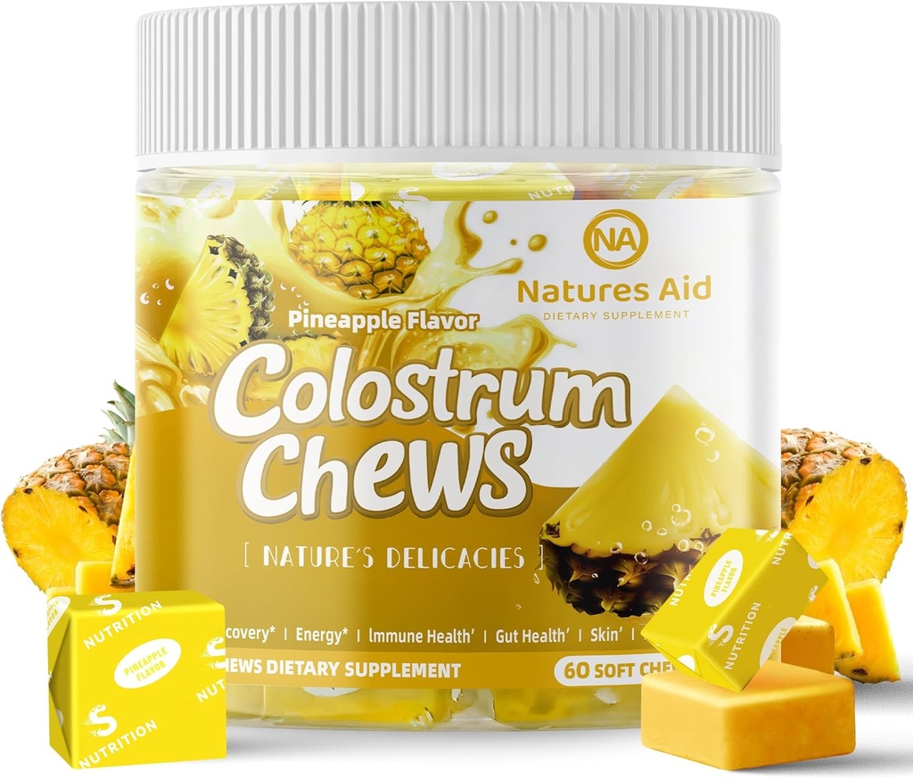 Gut Health, Bloating, Immune Support, Skin, Hair Growth and Beauty - 파인애플 맛 (60 인분)
