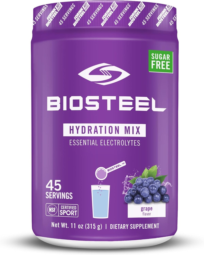 Biosteel Hydration Mix - 포도 - 11 oz. / 45 서빙