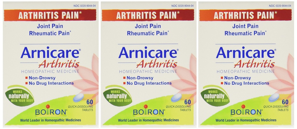 Boiron Arnicare Arthritis - 60 탭 60 개 (포장 3)