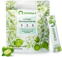 JOISPACE 전자 음료 믹스 티 폴리 페놀 | 패스트 히스 & 일렉트로스트 | 비 GMO, 비건, 글루텐 프리 | 레몬 라임 차, 16 인분