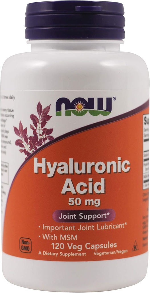 지금 음식 지금 음식, (3 팩) Hyaluronic 산, 50mg의 120의 볼트 캡슐