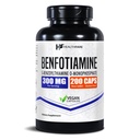 Healthfare Benfotiamine 300mg | 200 Veg 캡슐 | 향상된 흡수 | 전반적인 건강을 서포트 | 증가시킨 Bioavailability