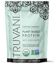 Truvani Vegan Pea Protein Powder | 20g 유기농 플랜트 기반 단백질 | 케토 | 글루텐 & 다이리 프리 | 저탄자 | 추가 설탕 | 민트 초콜릿 | 20 인분 |