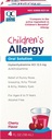 질 선택 아이들의 Allergy 약, 비 돌진 액체 항히스타민 해결책. 알코올 무료 체리 맛 활성 Diphenhydramine for Cough, Runny Nose, Itching Eyes & Throat Relief 4 oz