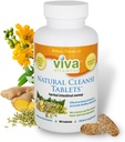 Natural Cleanse - Laxatives Senna Tablets for Colon Cleanse, Gut Cleanse 및 Stool Softeners, 여성 및 남성, 대령 Broom Supplement, Non-GMO, Vegan - 90 태블릿 용 복식