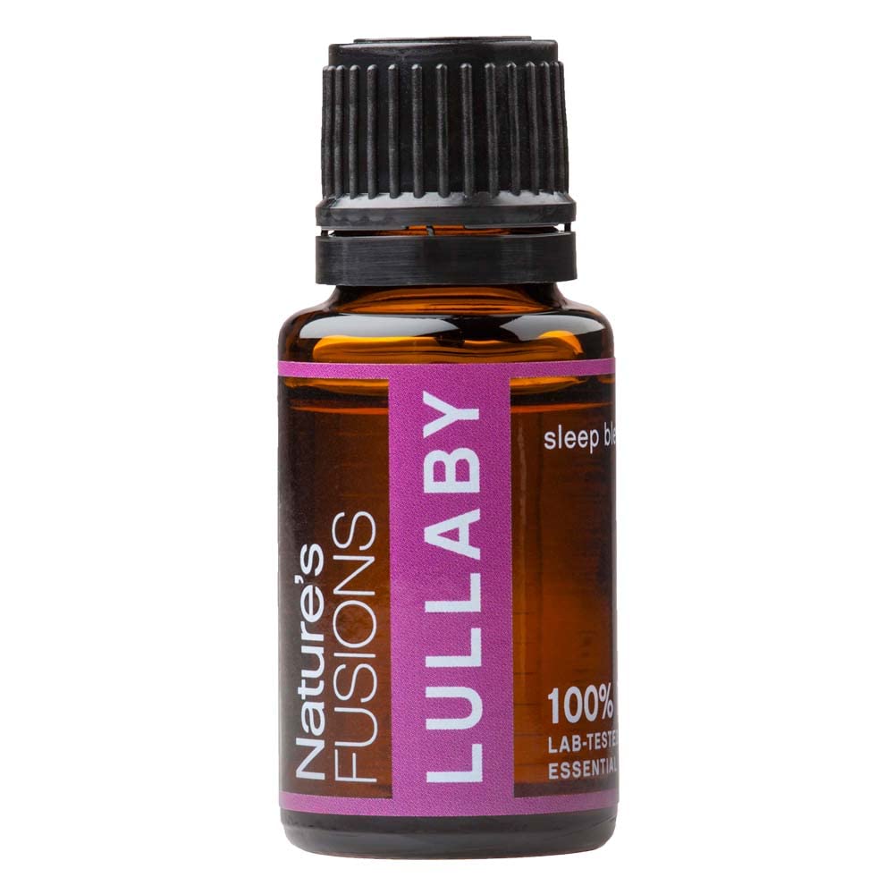 Nature's Fusions Sleep Essential Oil Blend 15ml - Calming Drea, 유포자, 자연의 Fusions Lullaby - 100% 순수한 치료 급료 - Lavender, 로마 Chamomile, Neroli, 로즈, 바닐라, Ylang Ylang