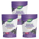 자연의 방법 Sambucus Immune Lozenges, 높은 Potency 비타민 C, Elderberry, 야생 체리 맛, 24 Lozenges (패키지 May Vary) - 3 팩