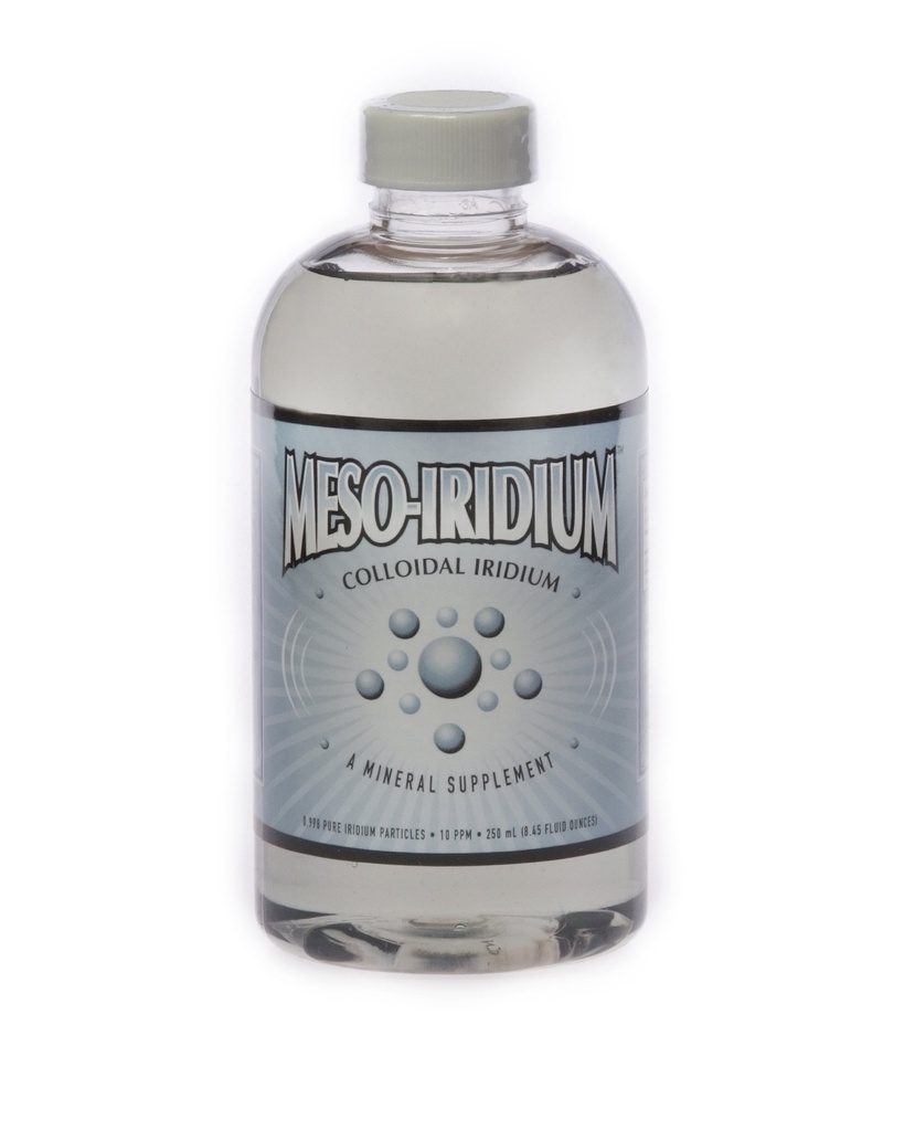 MesoIridium TM 10 ppm 콜로이드 이리듐 250 mL/8.45 Oz