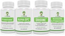 VitaMonk Resveratrol, Pterostilbene, 알파 GPC 및 Uridine 번들 - Longevity와 뇌 부스트 스택