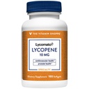 비타민 Shoppe Lycopene 10MG는 심장 혈관, 전립선 및 세포질 건강 (180 Softgels)를 지원하는 산화 방지제